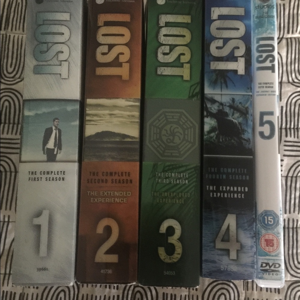 Lost Dvd Seasons 1-5